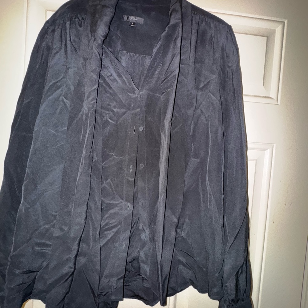 J. Crew Women's Black Blouse
